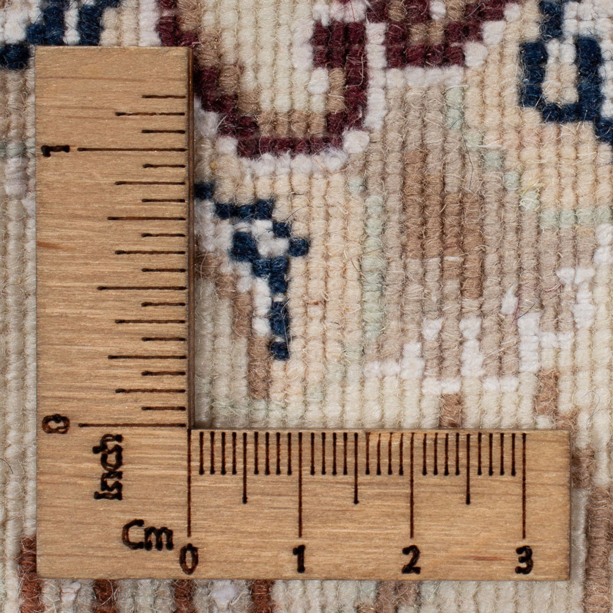 Perzisch tapijt - Nain - 242 x 171 cm - crème