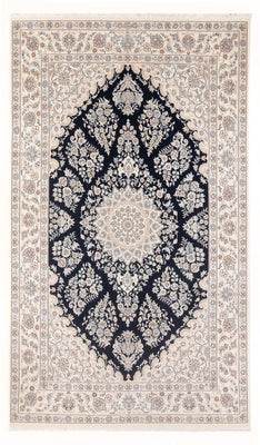 Perzisch tapijt - Nain - Premium - 302 x 197 cm - donkerblauw