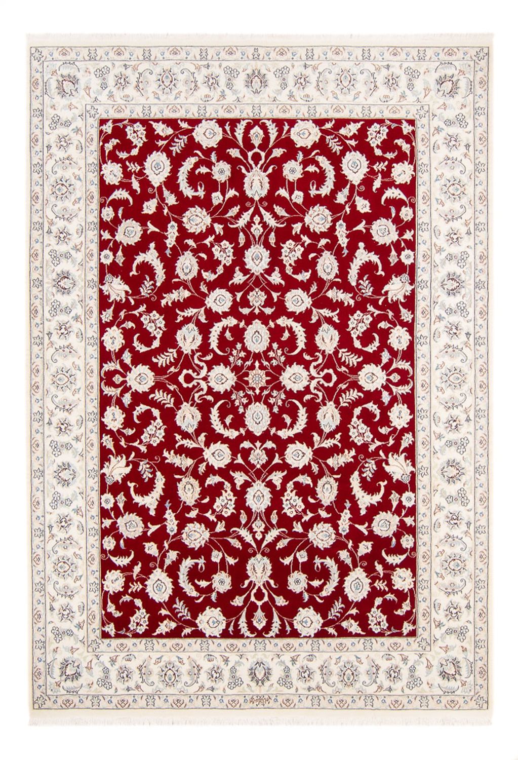 Perzisch tapijt - Nain - 240 x 170 cm - rood
