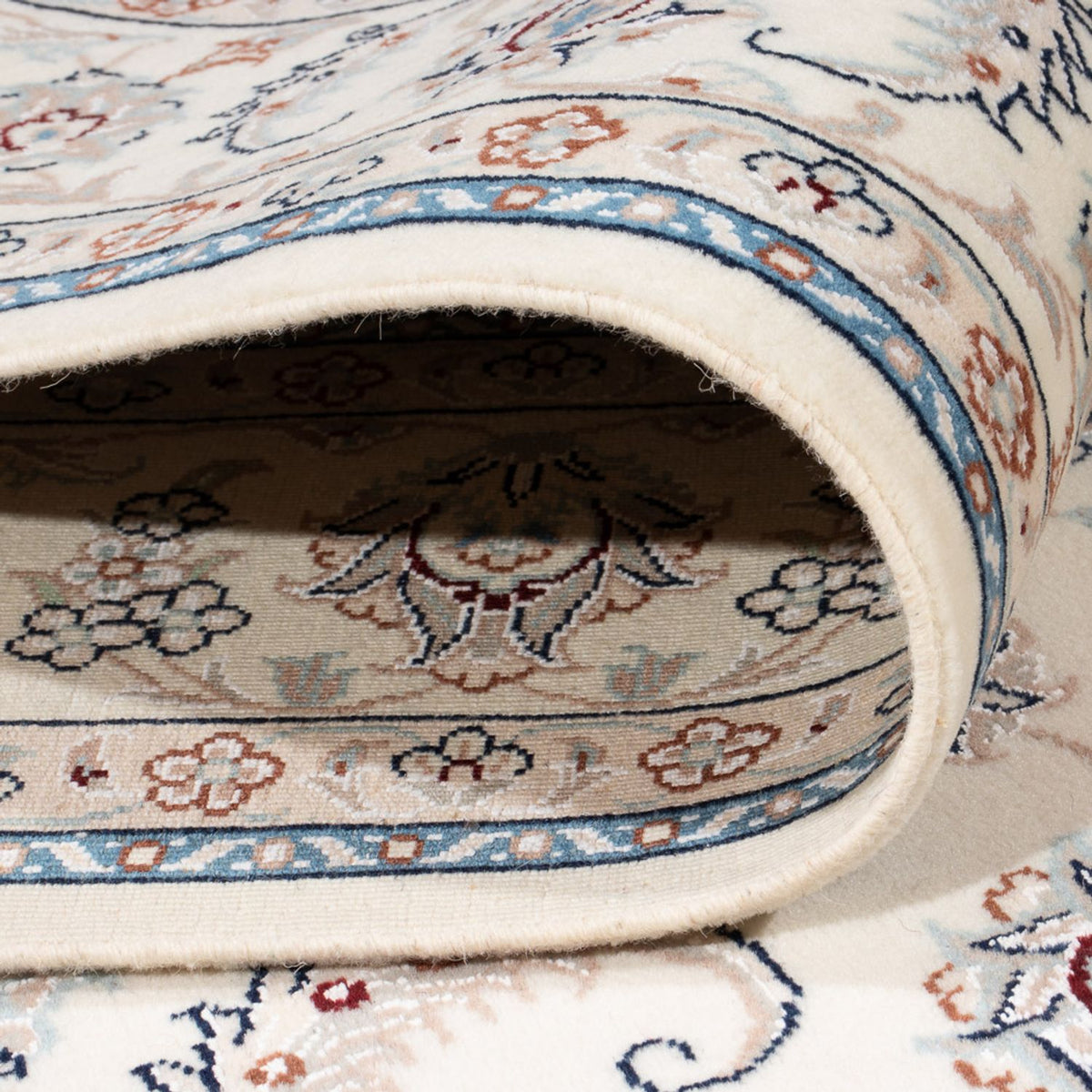 Perzisch tapijt - Nain - Premium - 201 x 148 cm - crème