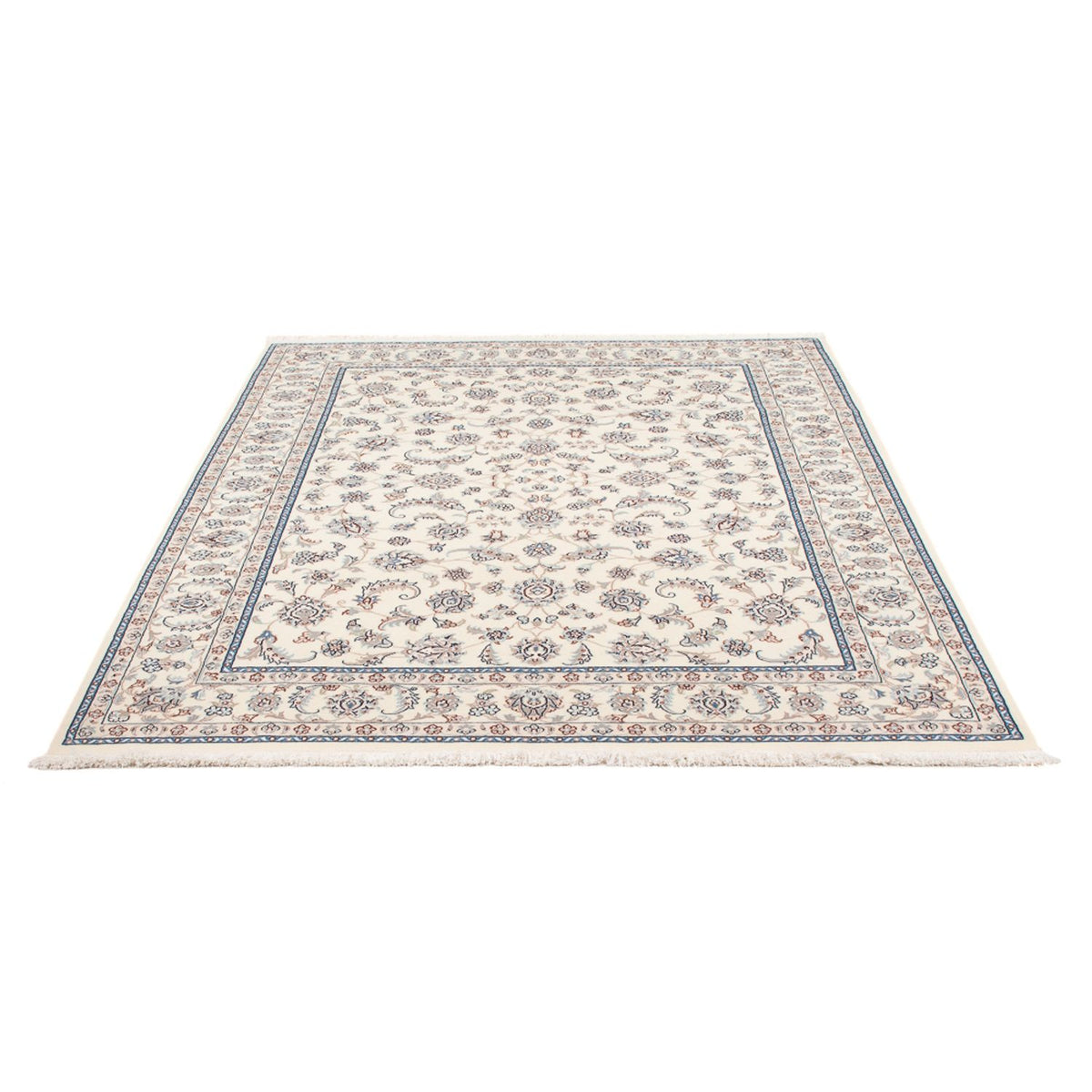 Perzisch tapijt - Nain - Premium - 201 x 148 cm - crème