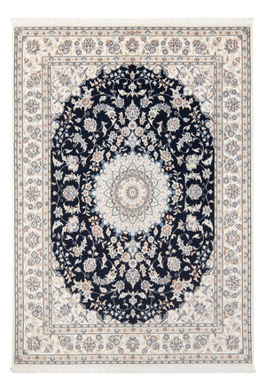 Perzisch tapijt - Nain - Premium - 206 x 150 cm - donkerblauw