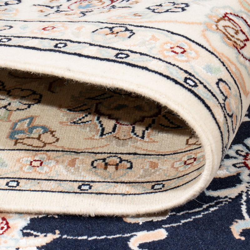 Perzisch tapijt - Nain - Premium - 206 x 150 cm - donkerblauw