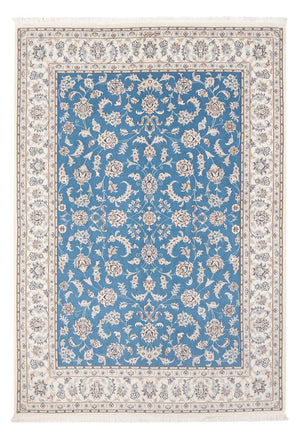 Perzisch tapijt - Nain - Premium - 203 x 150 cm - blauw