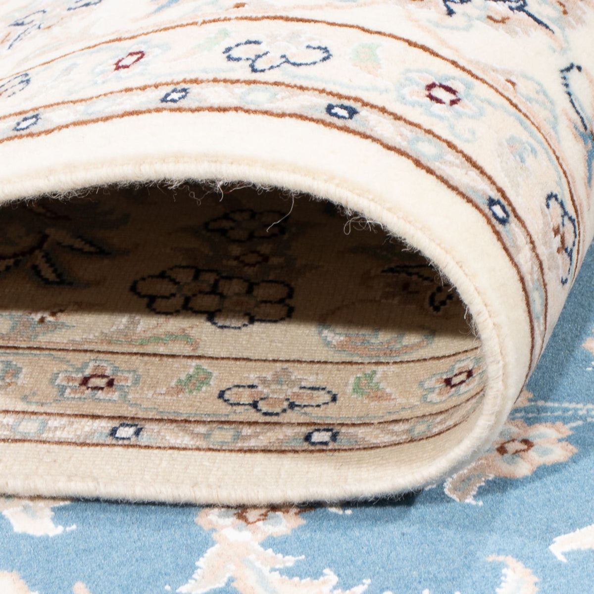 Perzisch tapijt - Nain - Premium - 203 x 150 cm - blauw