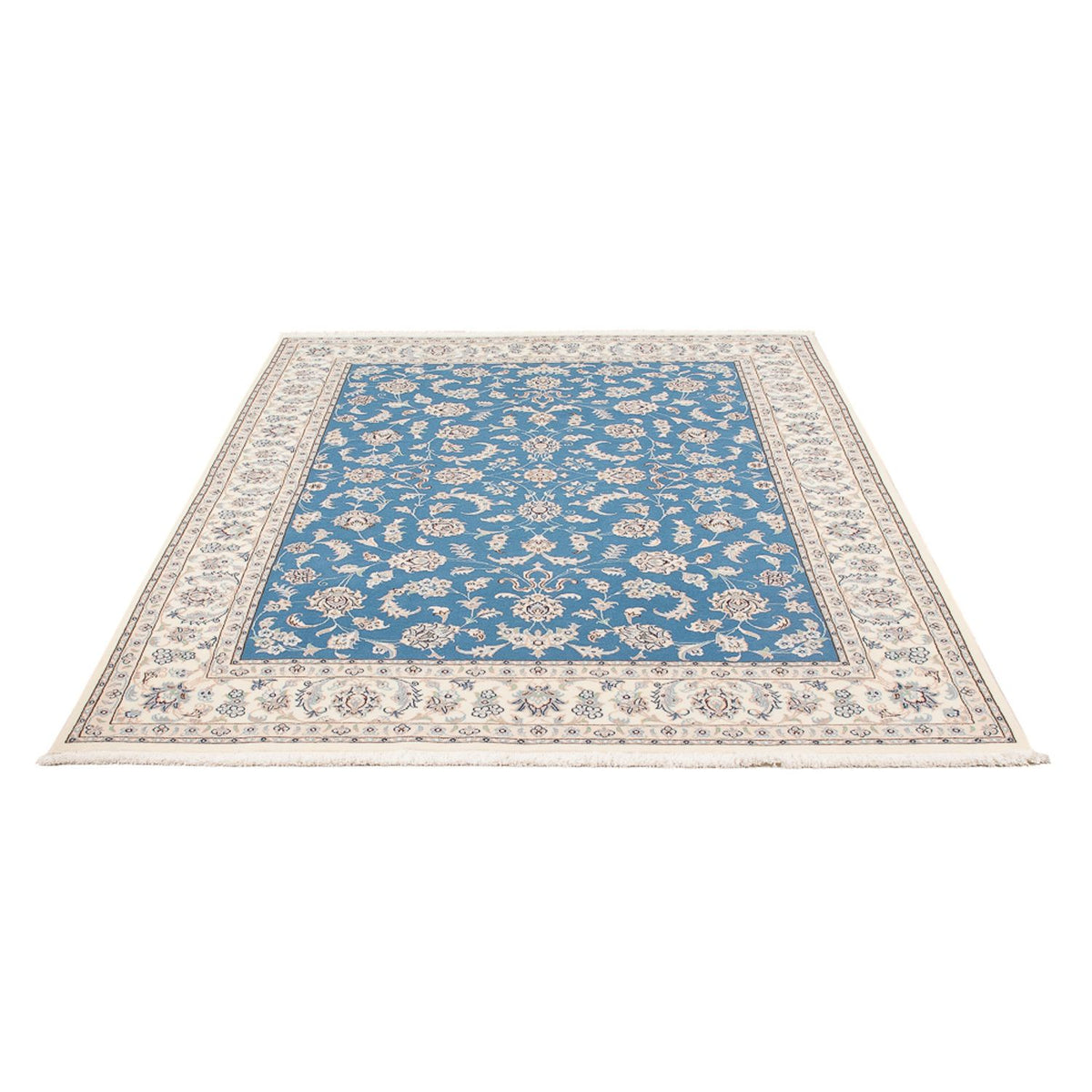 Perzisch tapijt - Nain - Premium - 203 x 150 cm - blauw