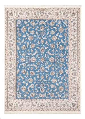 Perzisch tapijt - Nain - Premium - 200 x 146 cm - blauw