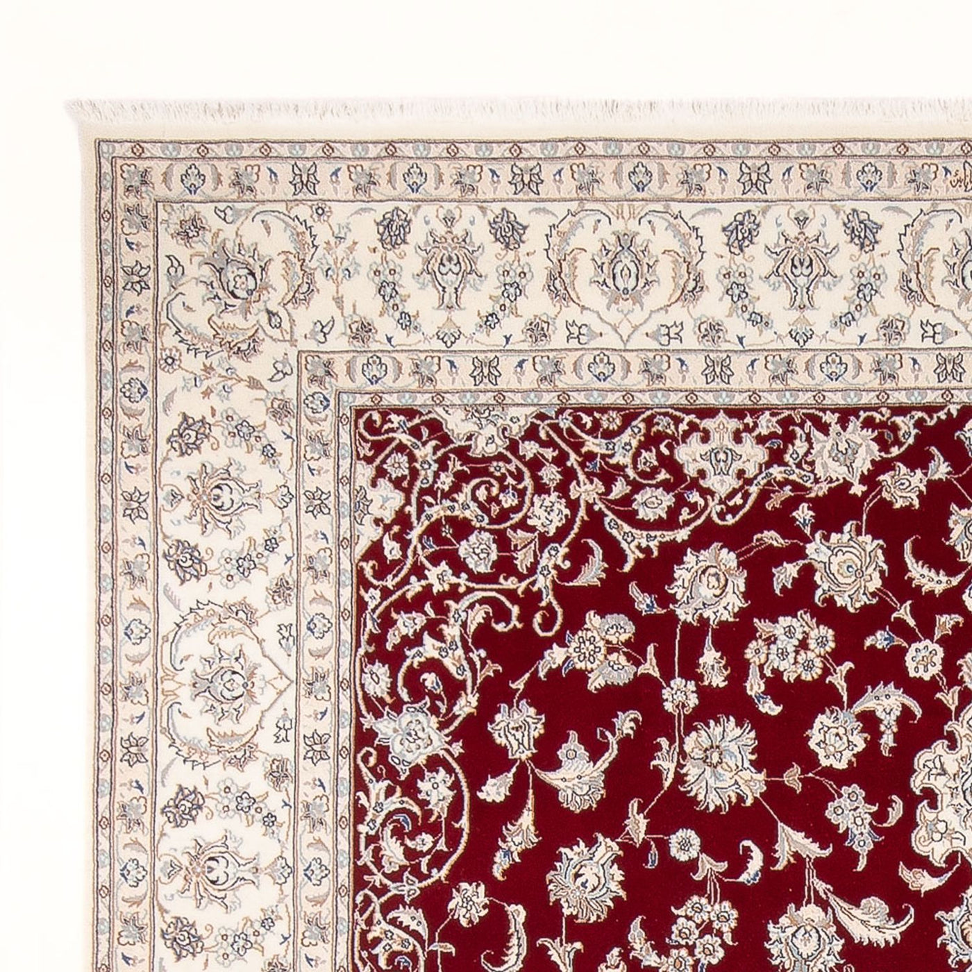 Perzisch tapijt - Nain - Premium - 295 x 250 cm - rood