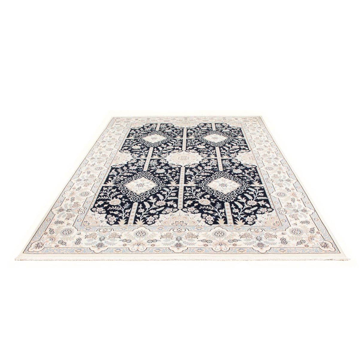 Perzisch tapijt - Nain - Premium - 297 x 200 cm - donkerblauw