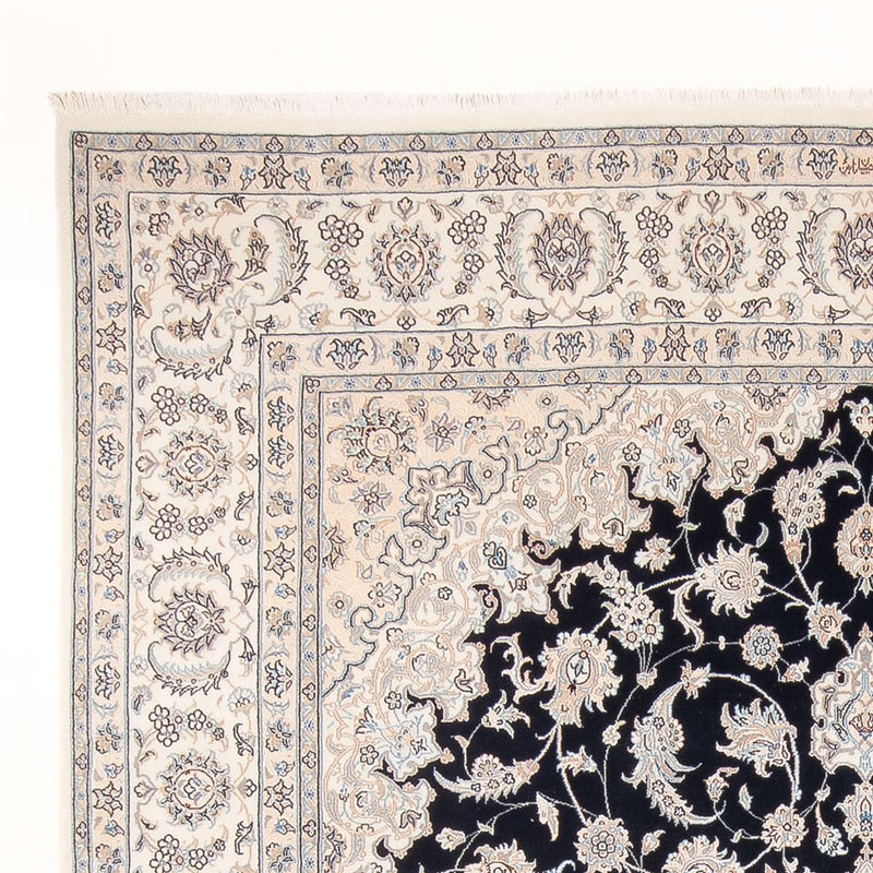 Perzisch tapijt - Nain - Premium - 296 x 247 cm - donkerblauw