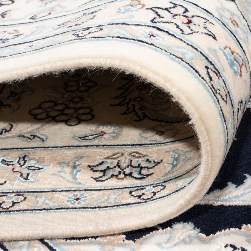 Perzisch tapijt - Nain - Premium - 296 x 247 cm - donkerblauw