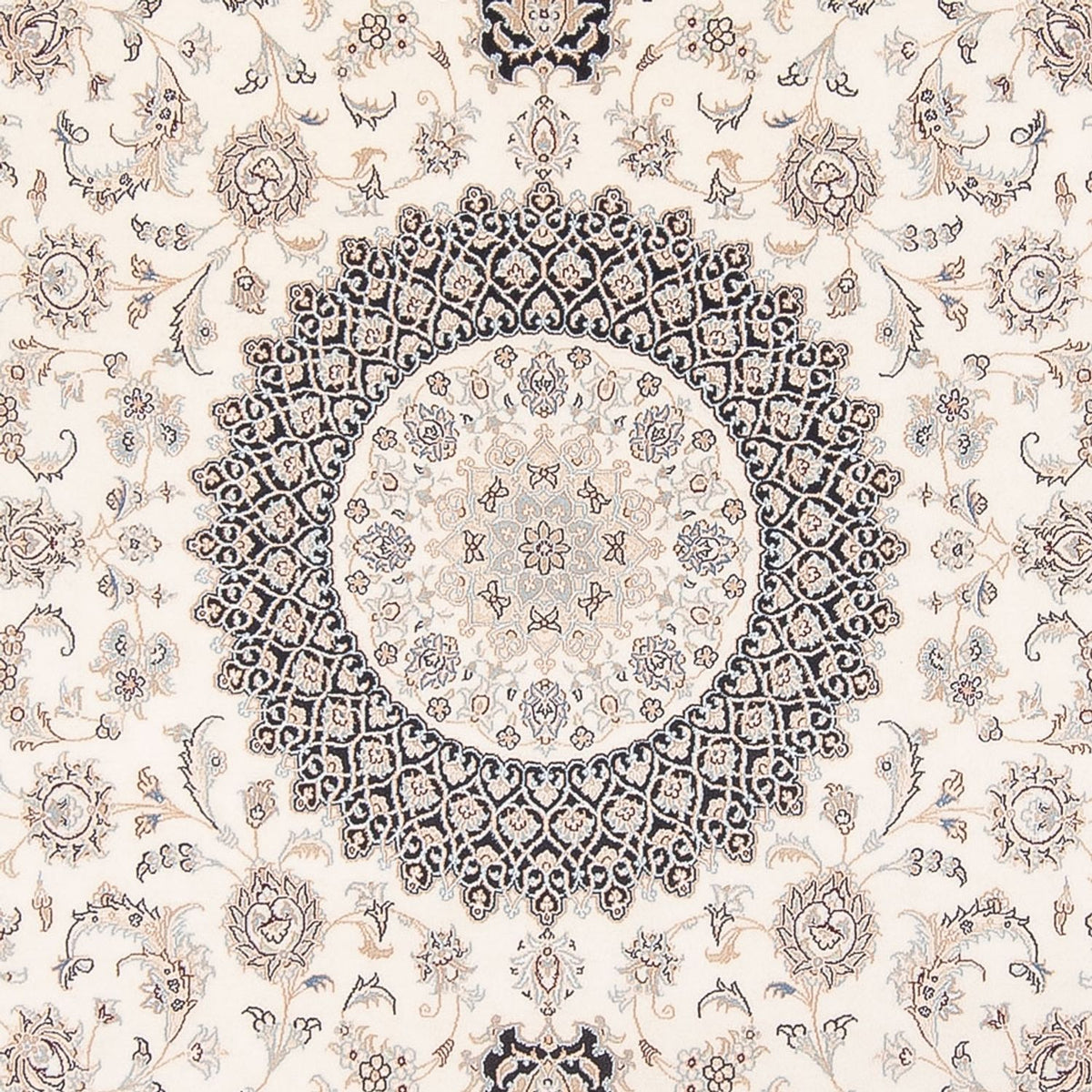 Perzisch tapijt - Nain - Premium - 307 x 252 cm - crème