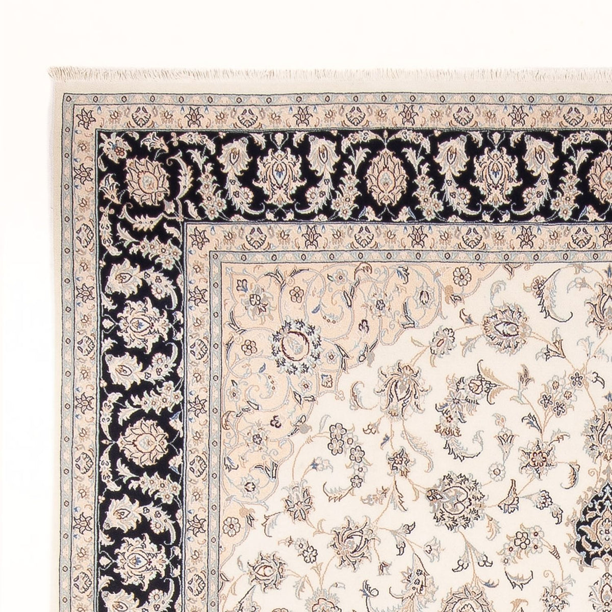 Perzisch tapijt - Nain - Premium - 307 x 252 cm - crème