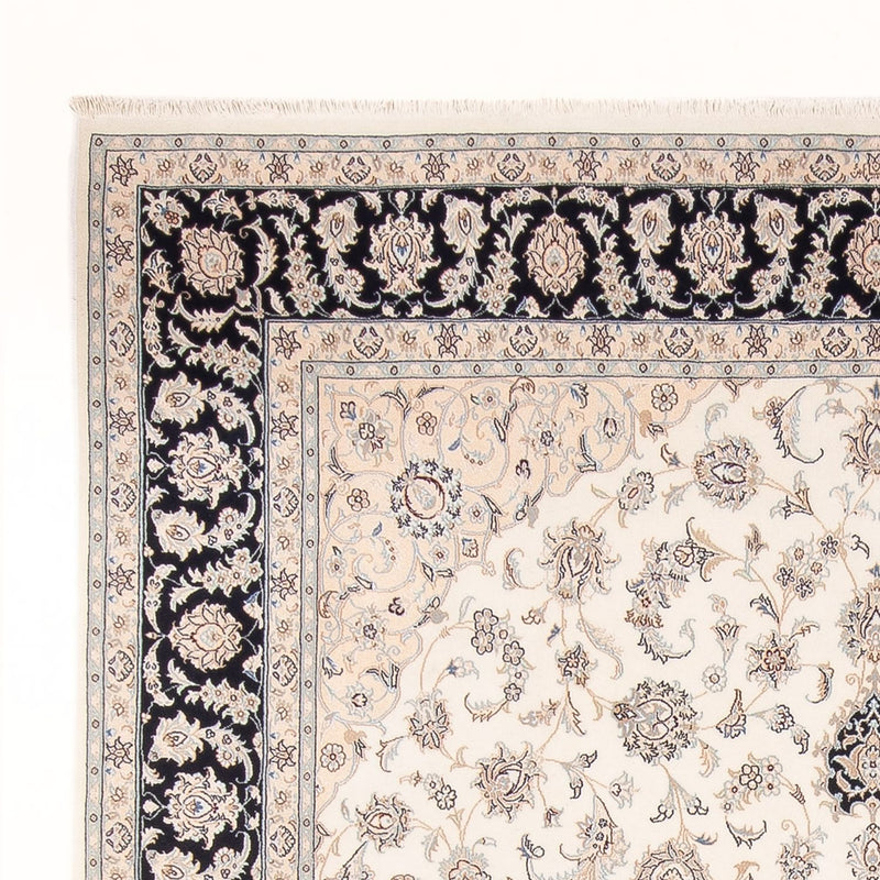 Perzisch tapijt - Nain - Premium - 307 x 252 cm - crème