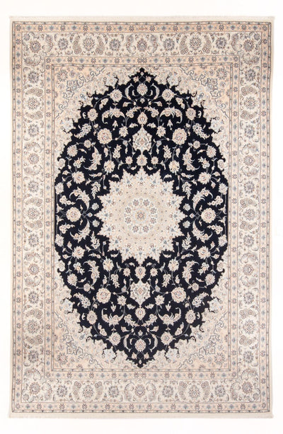 Nain - 6La Tapijt 247x351cm - Perzisch tapijt - donkerblauw