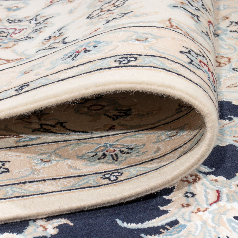 Perzisch tapijt - Nain - Premium - 351 x 247 cm - donkerblauw