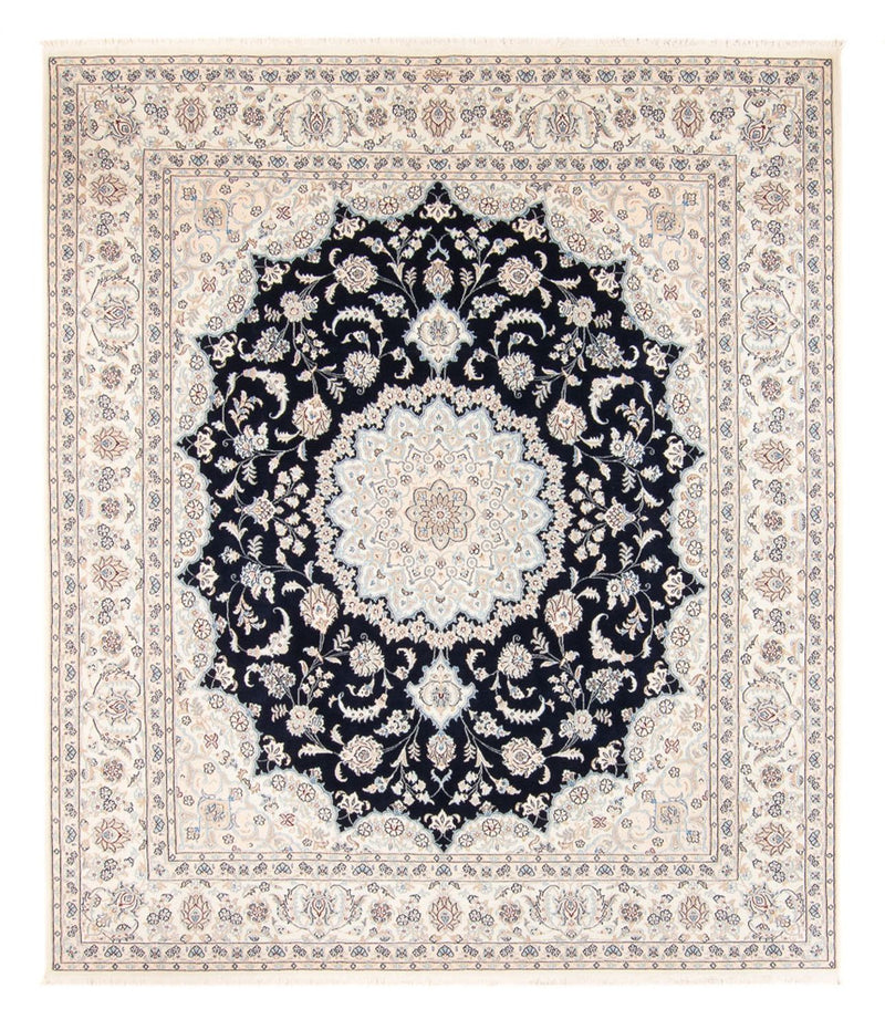 Perzisch tapijt - Nain - 266 x 223 cm - donkerblauw