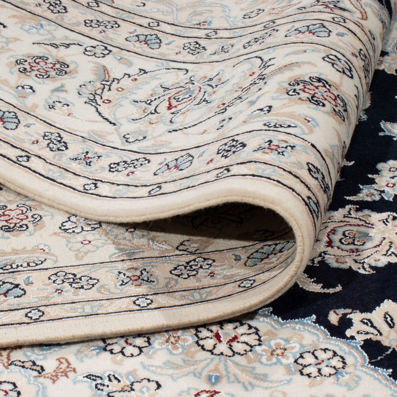 Perzisch tapijt - Nain - 266 x 223 cm - donkerblauw