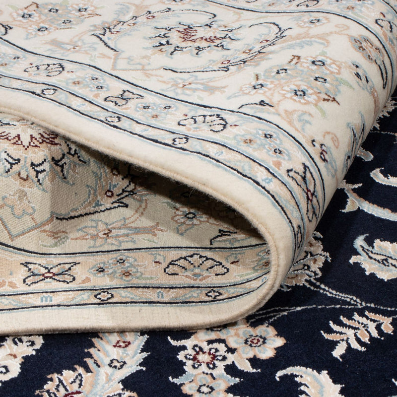 Perzisch tapijt - Nain - 265 x 247 cm - donkerblauw