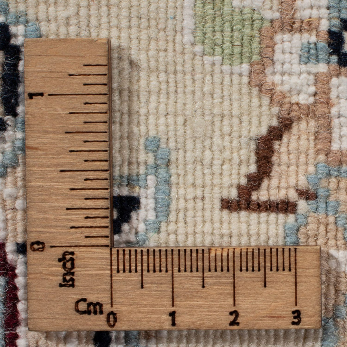 Perzisch tapijt - Nain - 265 x 247 cm - donkerblauw