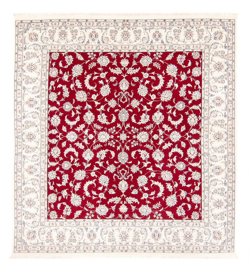 Perzisch tapijt - Nain vierkant  - 215 x 195 cm - rood