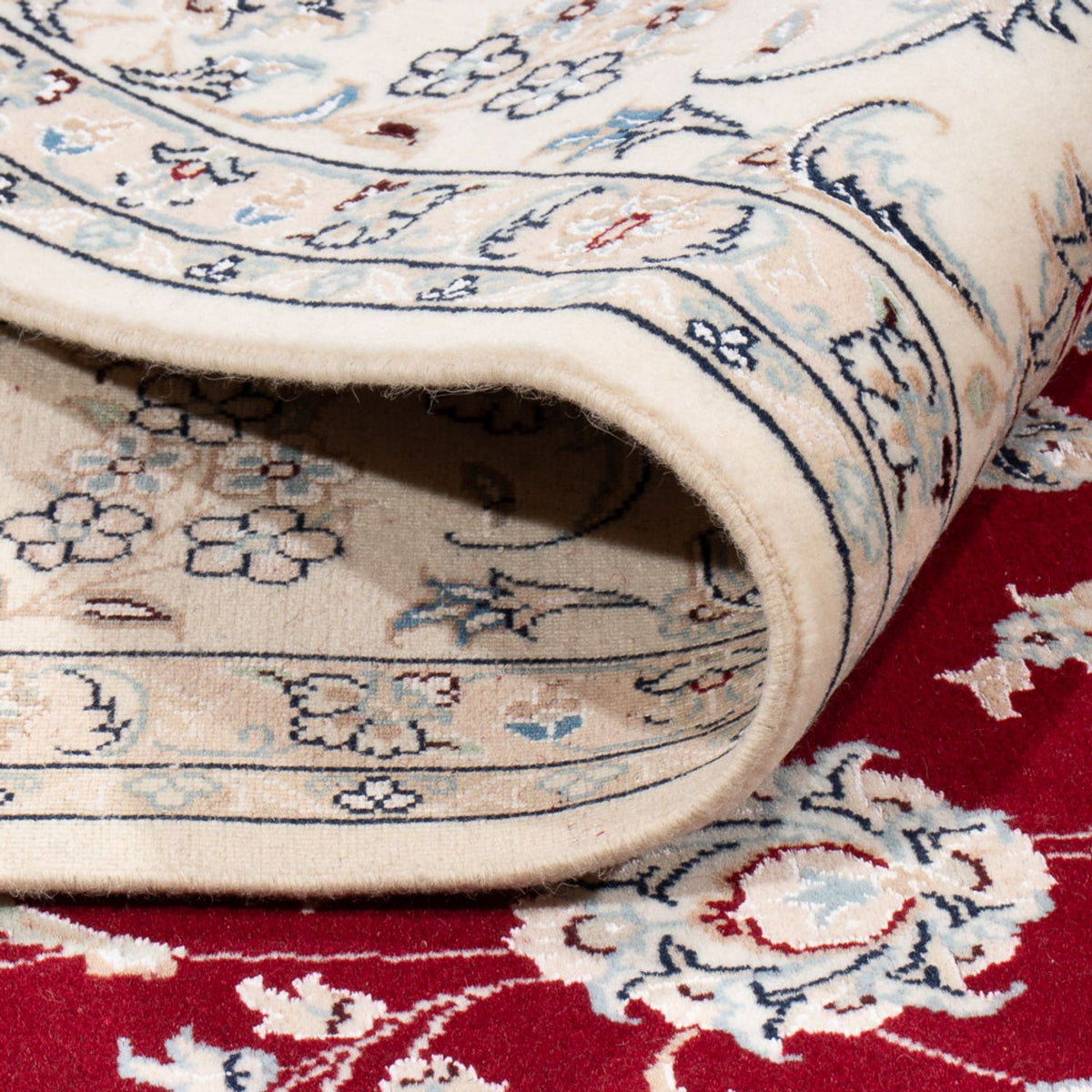 Perzisch tapijt - Nain vierkant  - 215 x 195 cm - rood