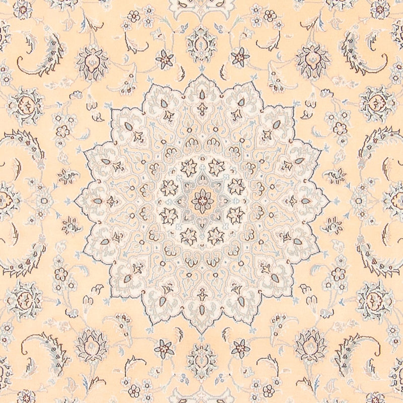 Perzisch tapijt - Nain - 250 x 208 cm - zalm