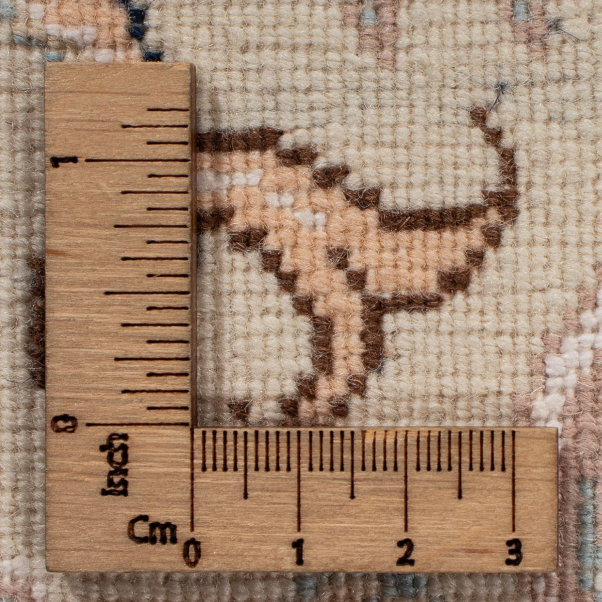 Perzisch tapijt - Nain - 250 x 208 cm - zalm