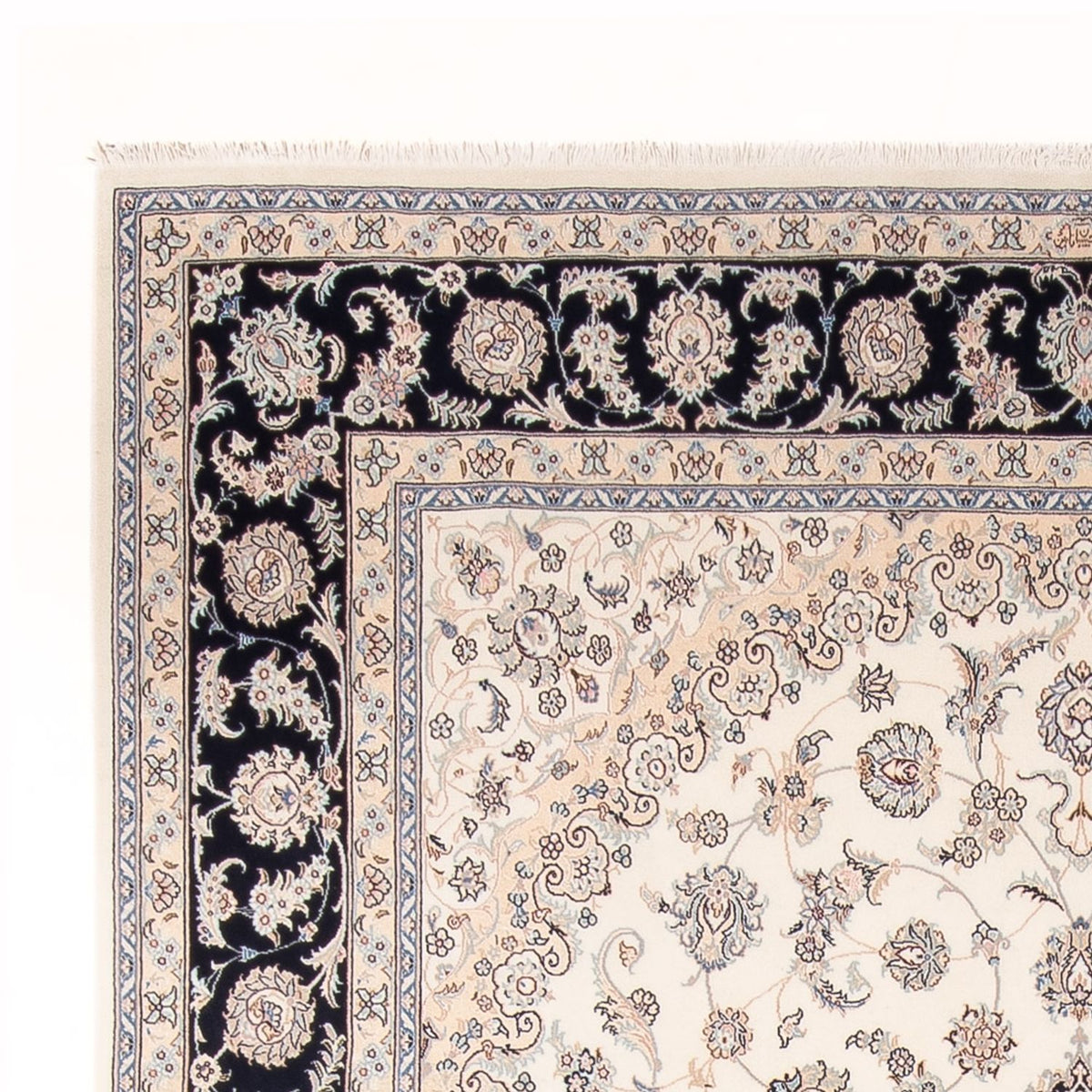 Perzisch tapijt - Nain - Premium - 350 x 251 cm - crème