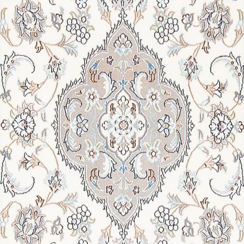 Loper Perzisch tapijt - Nain - Premium - 398 x 88 cm - crème