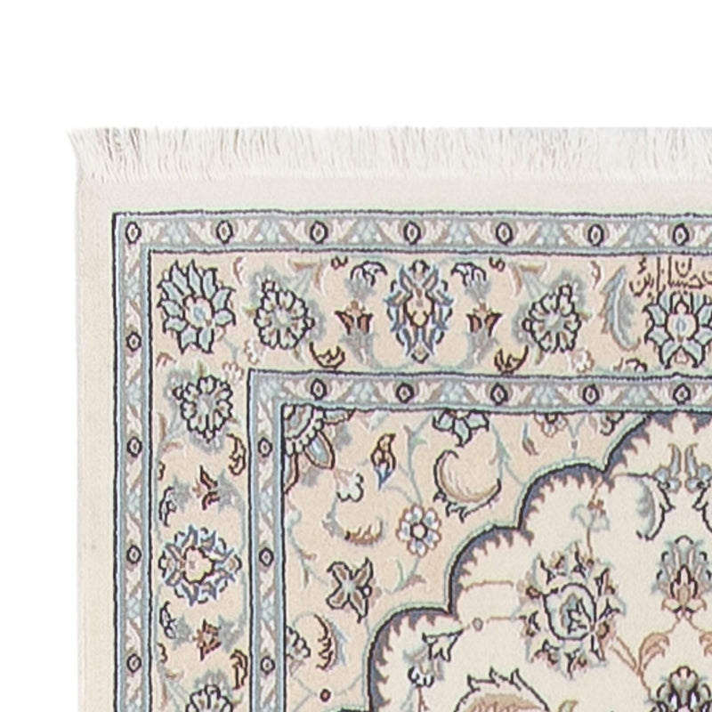 Loper Perzisch tapijt - Nain - Premium - 398 x 88 cm - crème