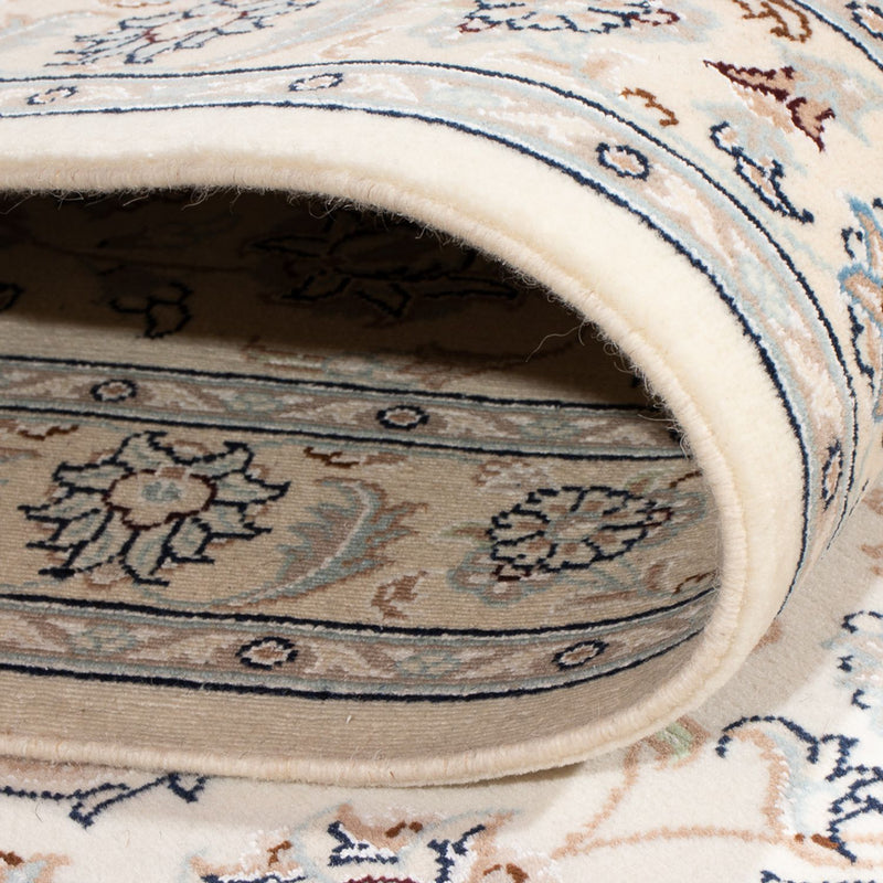 Loper Perzisch tapijt - Nain - Premium - 398 x 88 cm - crème