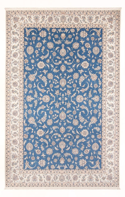 Nain - 6La Tapijt 203x302cm - Perzisch tapijt - lichtblauw