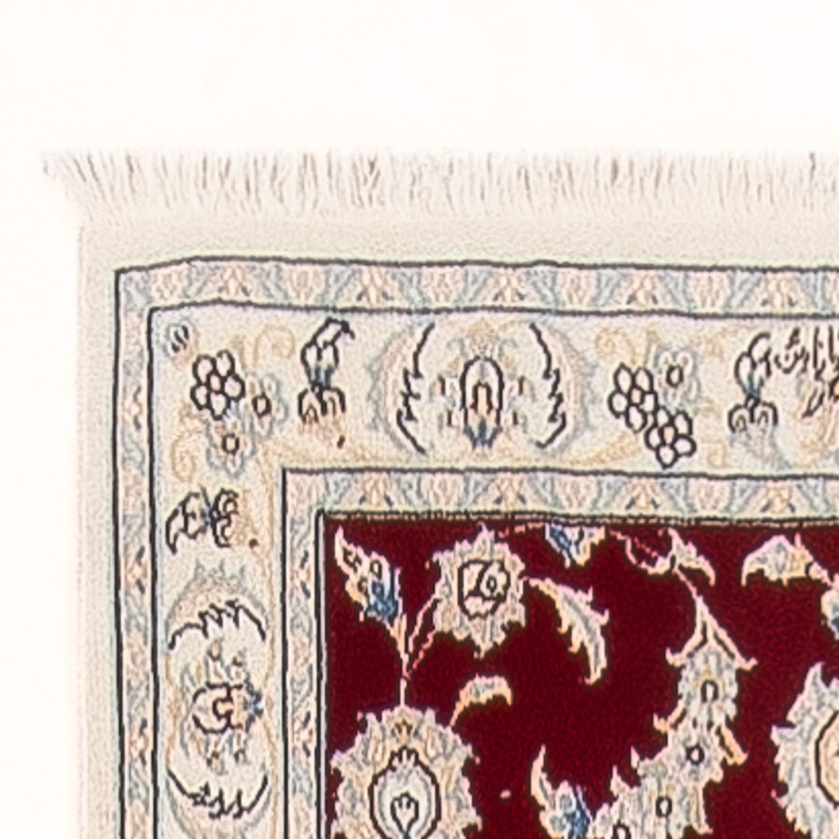 Loper Perzisch tapijt - Nain - Premium - 297 x 83 cm - rood