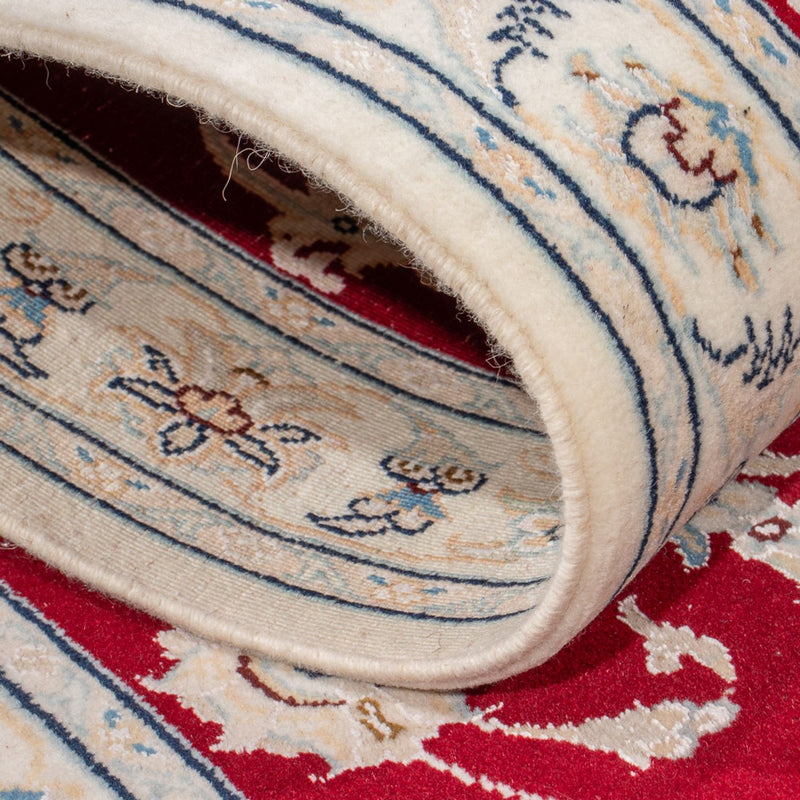 Loper Perzisch tapijt - Nain - Premium - 297 x 83 cm - rood