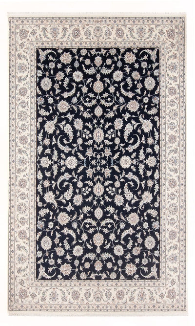 Nain - 6La Tapijt 198x297cm - Perzisch tapijt - donkerblauw
