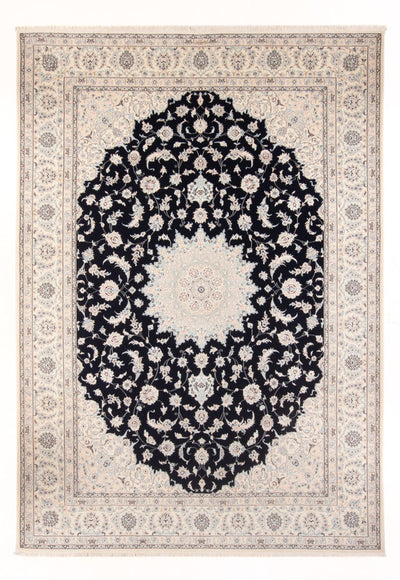 Nain - 6La Tapijt 246x340cm - Perzisch tapijt - donkerblauw