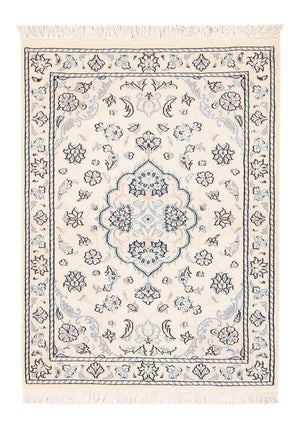 Perzisch tapijt - Nain - 96 x 61 cm - crème