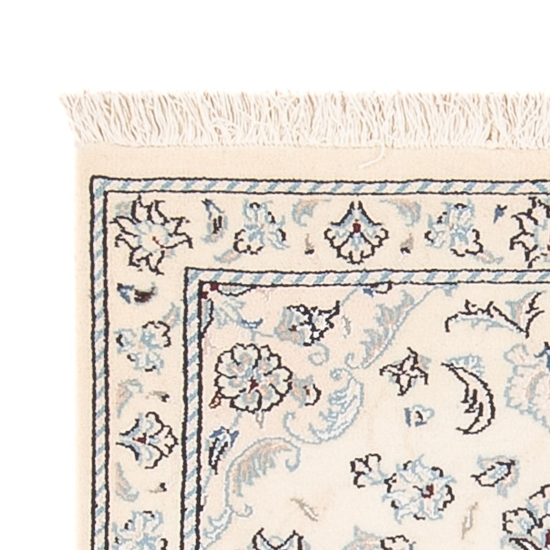 Perzisch tapijt - Nain - 96 x 61 cm - crème