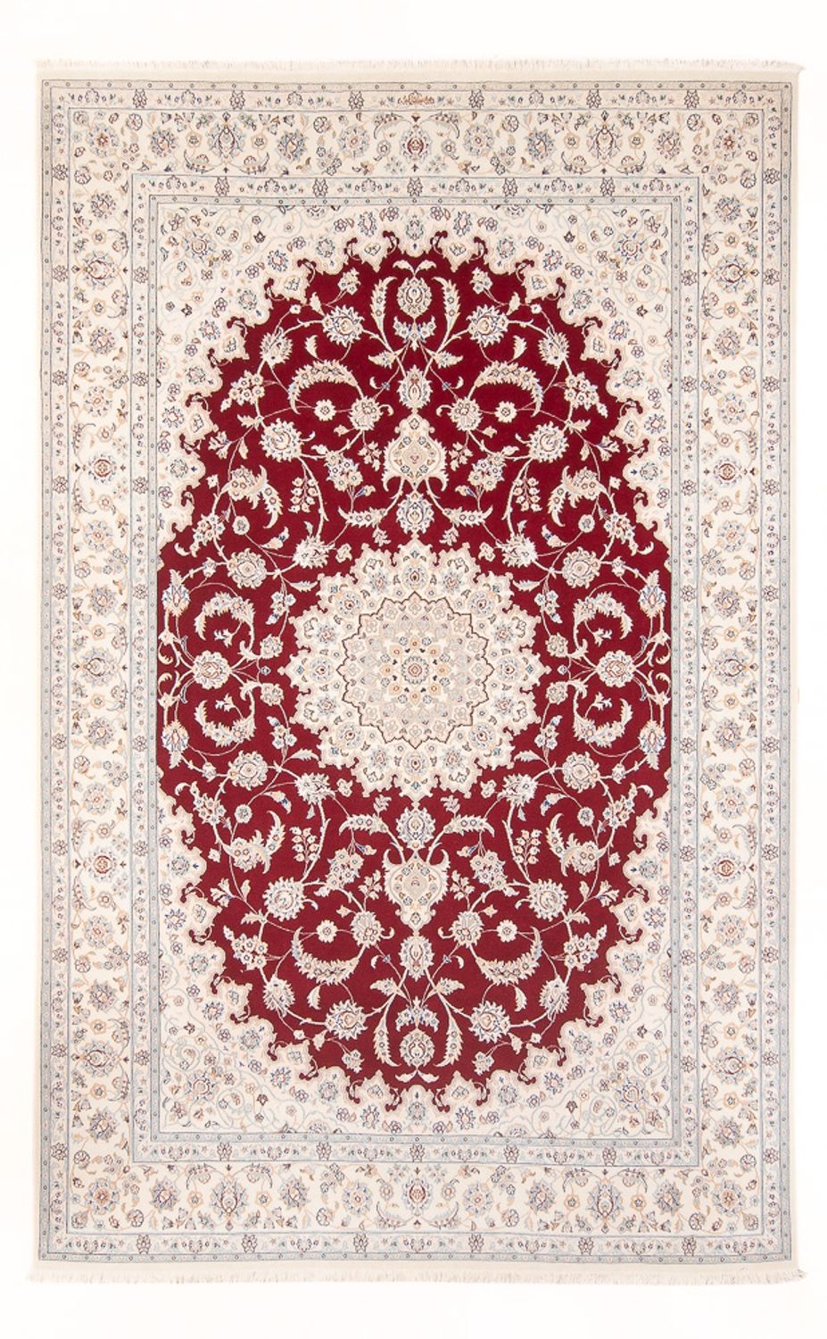 Perzisch tapijt - Nain - Premium - 301 x 200 cm - rood