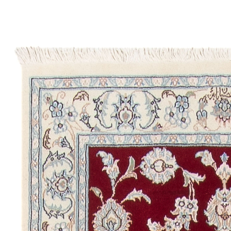 Loper Perzisch tapijt - Nain - Premium - 346 x 86 cm - rood