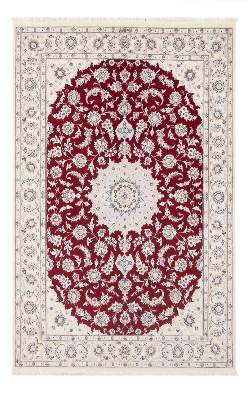 Perzisch tapijt - Nain - Premium - 205 x 135 cm - rood