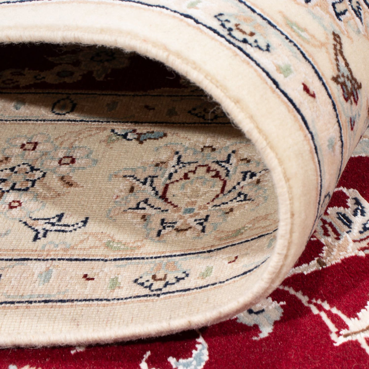 Perzisch tapijt - Nain - Premium - 205 x 135 cm - rood