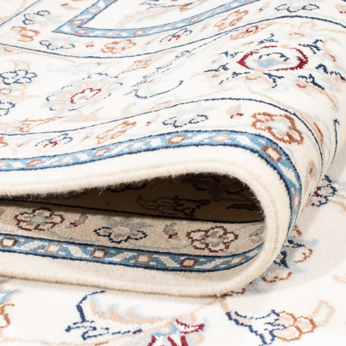 Perzisch tapijt - Nain - Premium - 201 x 150 cm - crème