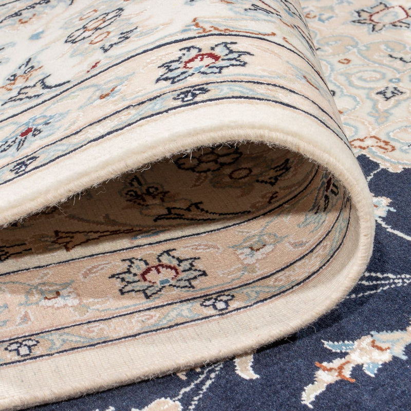 Perzisch tapijt - Nain - Premium - 344 x 245 cm - donkerblauw