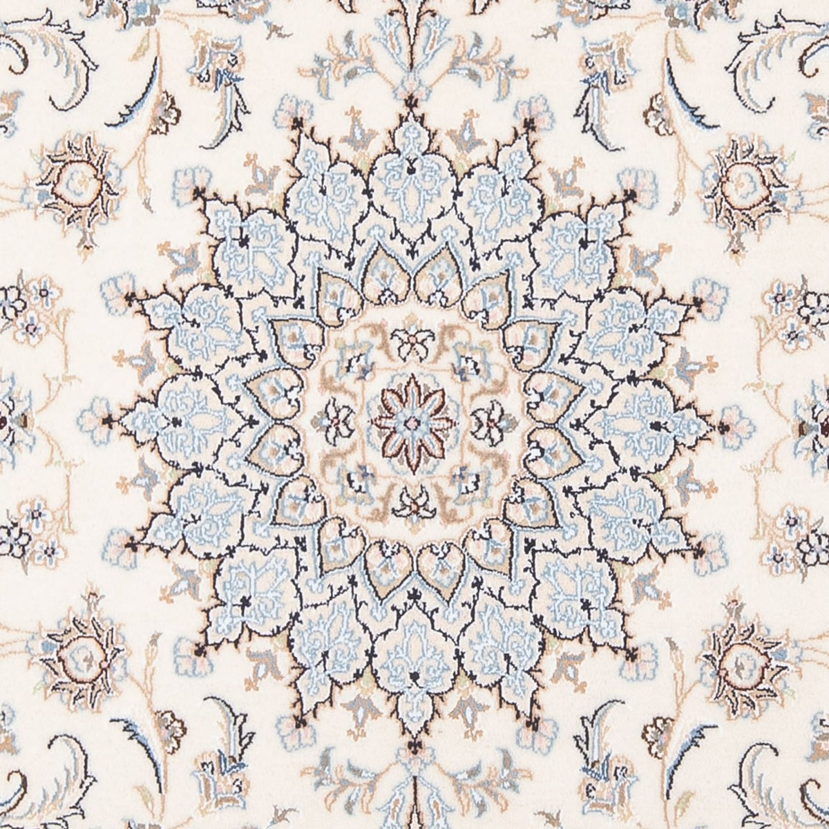 Perzisch tapijt - Nain - Premium - 205 x 149 cm - crème