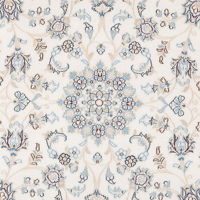 Perzisch tapijt - Nain - Premium rond  - 149 x 149 cm - crème