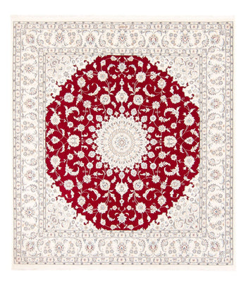 Perzisch tapijt - Nain vierkant  - 210 x 194 cm - rood