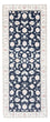 Loper Perzisch tapijt - Nain - Koninklijk - 203 x 80 cm - donkerblauw