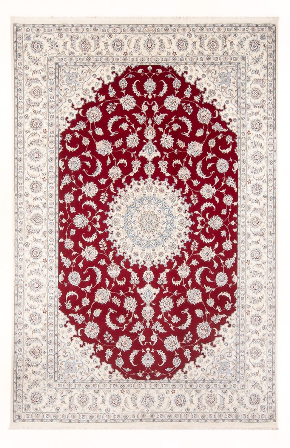 Perzisch tapijt - Nain - Premium - 300 x 198 cm - rood